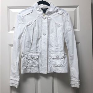 WHBM White jacket sz 4